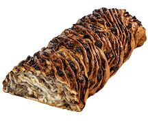 Коса яблочная с грецким орехом