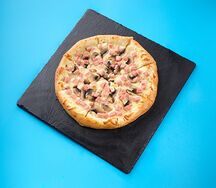 Пицца ветчина и грибы маленькая