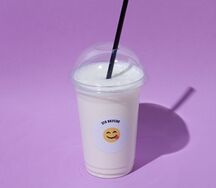 Банановый молочный коктейль