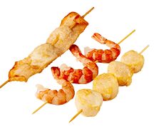 Шашлычки ассорти море