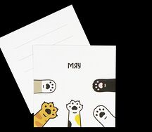 Открытка Мяу