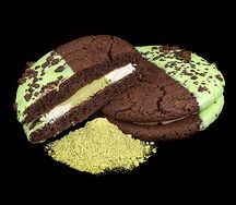 Вупи пай с матчей и шоколадом