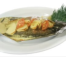 Форель по-байски