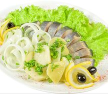 Селедочка с картофелем