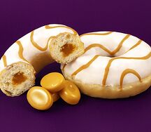 Пончик КендиДон с карамельной начинкой