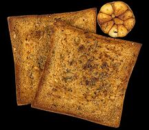 Тосты с чесночным соусом