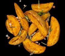 Картофель с сырным соусом