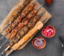 Шашлык из куриного бедра