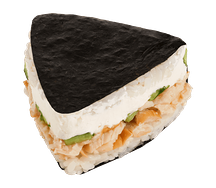 Онигири с курицей