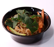 Тяхан с овощами