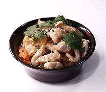 Тяхан с курицей