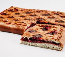 Пирог малинка