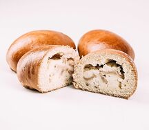 Пирожок с картофелем и грибами