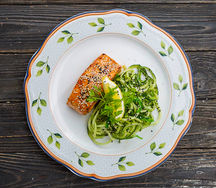 Филе лосося гриль