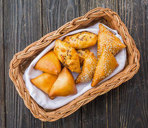 Пирожок с грибами