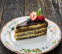 Маковый торт