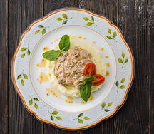 Бефстроганов из телятины