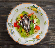 Салат Домашний из свежих овощей