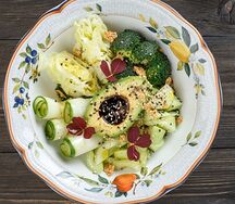 Зеленый салат