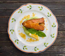 Стейк из палтуса