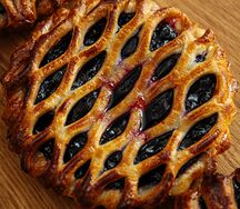 Panier c черникой