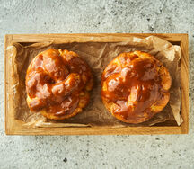 Скандинавская булочка Краффин с карамелью