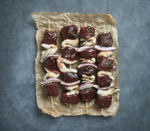 Шашлык из мякоти оленины, полуфабрикат