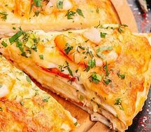 Пицца Морской Коктейль