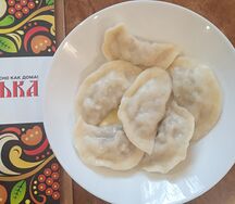 Вареники с капустой и грибами