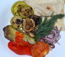 Овощи на мангале