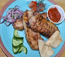 Свиные ребрышки гриль