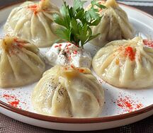 Манты рубленые