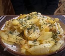 Картофель жареный с луком