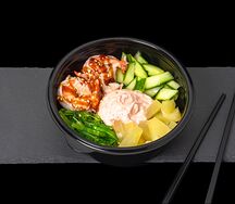 Поке с креветками