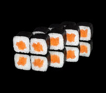 Классический ролл с лососем