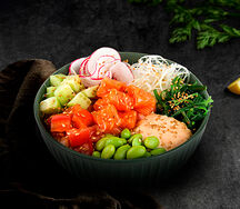 Поке с лососем