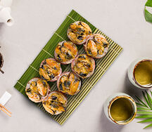 Горячий ролл с беконом