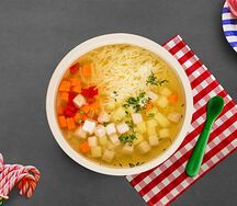 Куриный супчик с лапшой