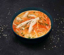 Куриный суп с вермишелью