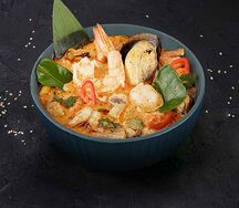 Суп Том Ям с морепродуктами