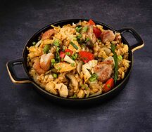 Тепаньяки с курицей