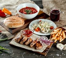 Комплексный обед 5 блюд