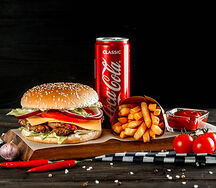 Комбо Бургер с курицей