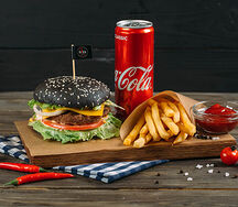 Комбо Бараш Хитбургер с бараниной