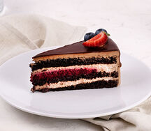 Пирожное бисквитное Вишня-шоколад