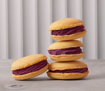 Макарон Крем и маракуйя