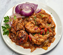 Poulet braisé