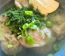 Богатырские пельмени