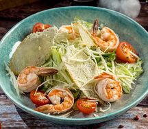 Цезарь с креветками