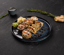 Ролл темпура с угрем